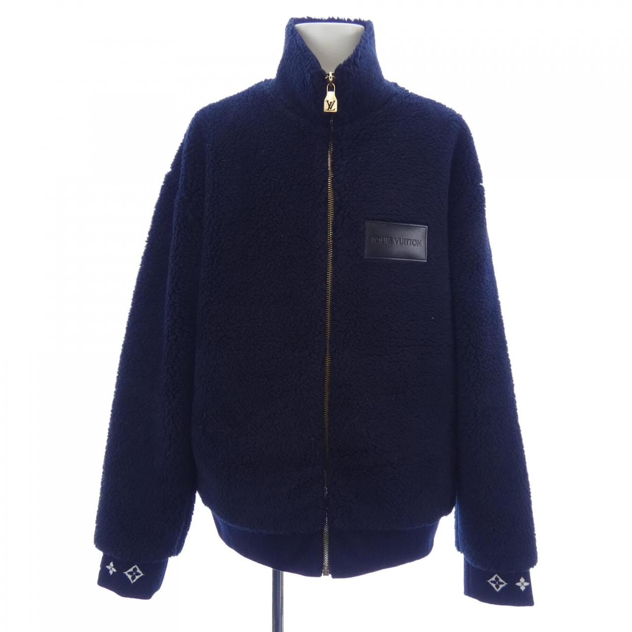 ルイヴィトン LOUIS VUITTON レザーパッチフリースブルゾン HSY42WTDK ブルゾン