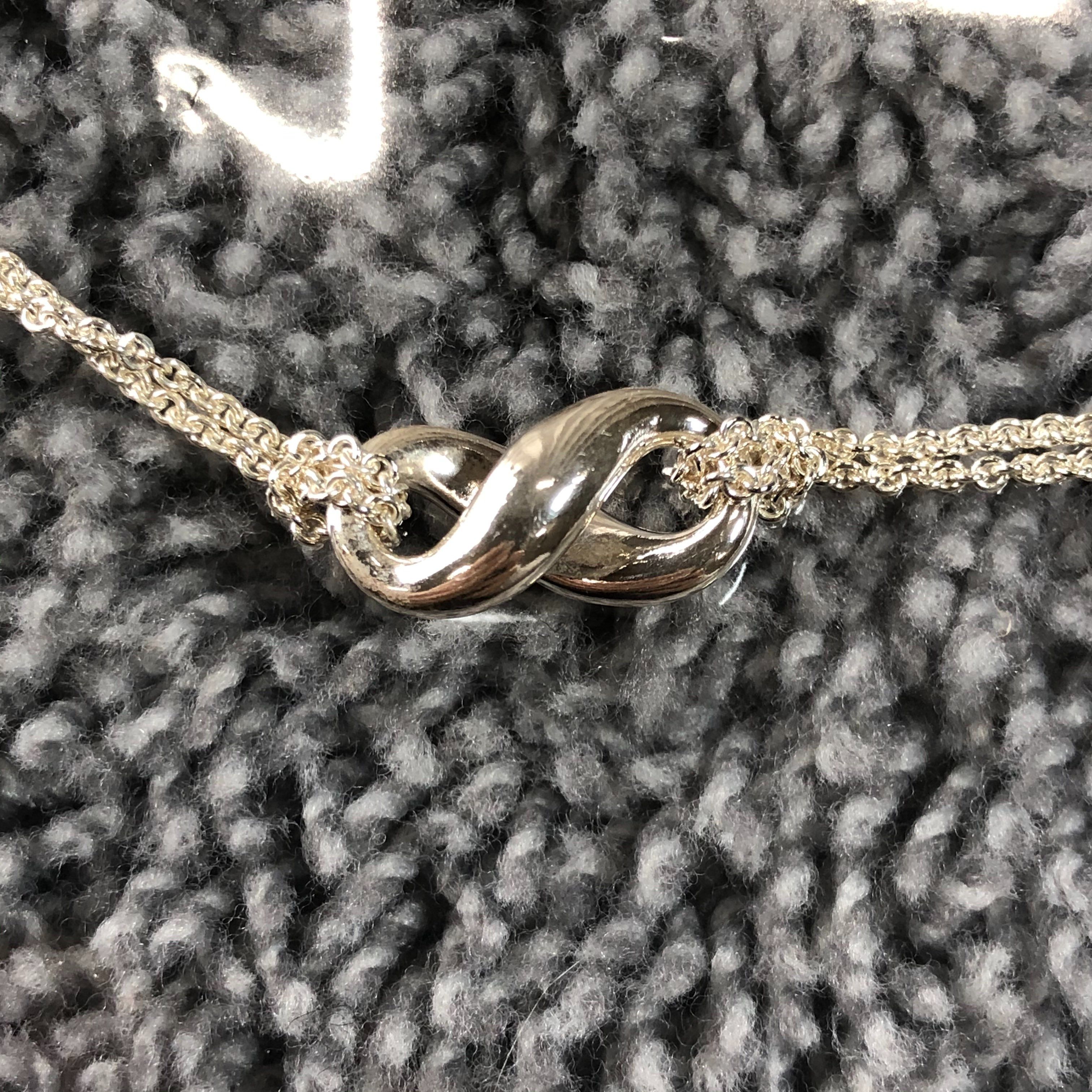 Tiffany & Co Infinity Pendant Necklace "Silver"