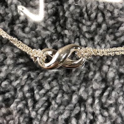 Tiffany & Co Infinity Pendant Necklace "Silver"