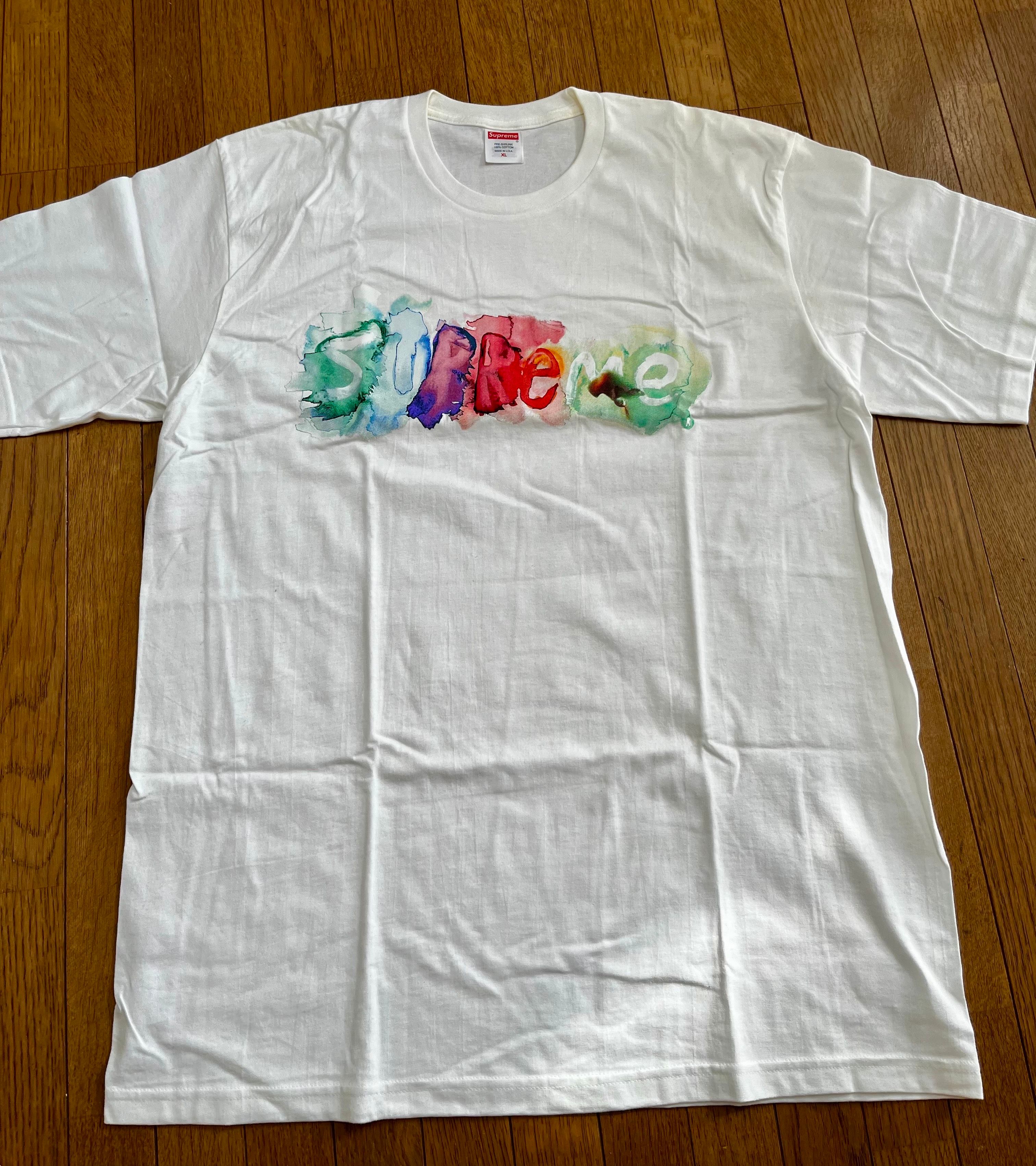 Supreme Watercolor Tee "White"