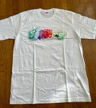 Supreme Watercolor Tee "White"