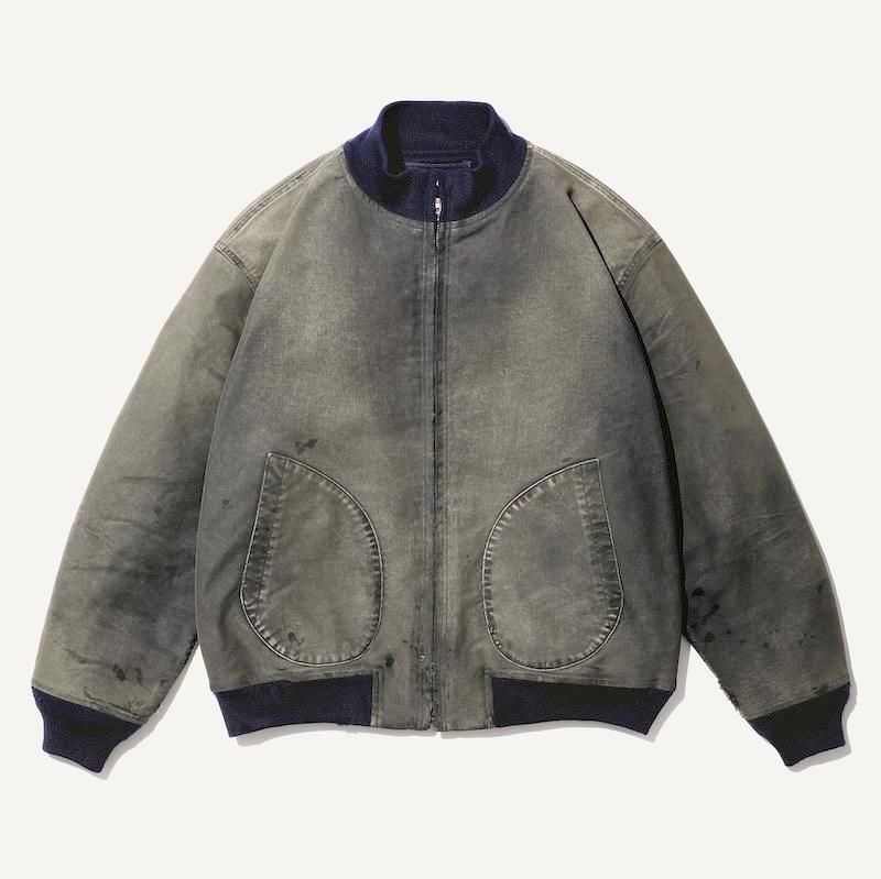 A.PRESSE WW2 US NAVY BLUE DECK JACKET 