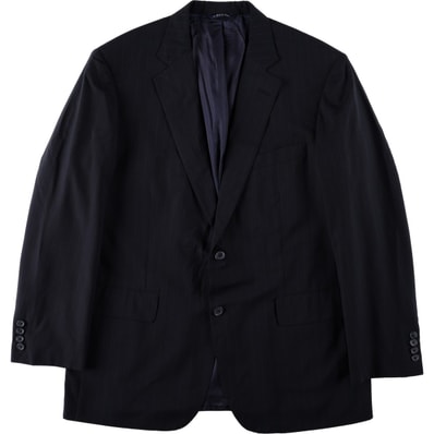 古着 ブルックスブラザーズ Brooks Brothers BROOKSEASE ストライプ柄 ウールテーラードジャケット USA製 メンズL相当/eaa678374