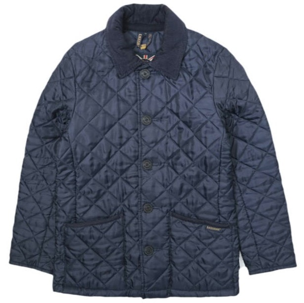 LAVENHAM ラベンハム イギリス製 LEXHAM レクサム キルティングジャケット 36 NAVY 中綿 コート アウター g28333