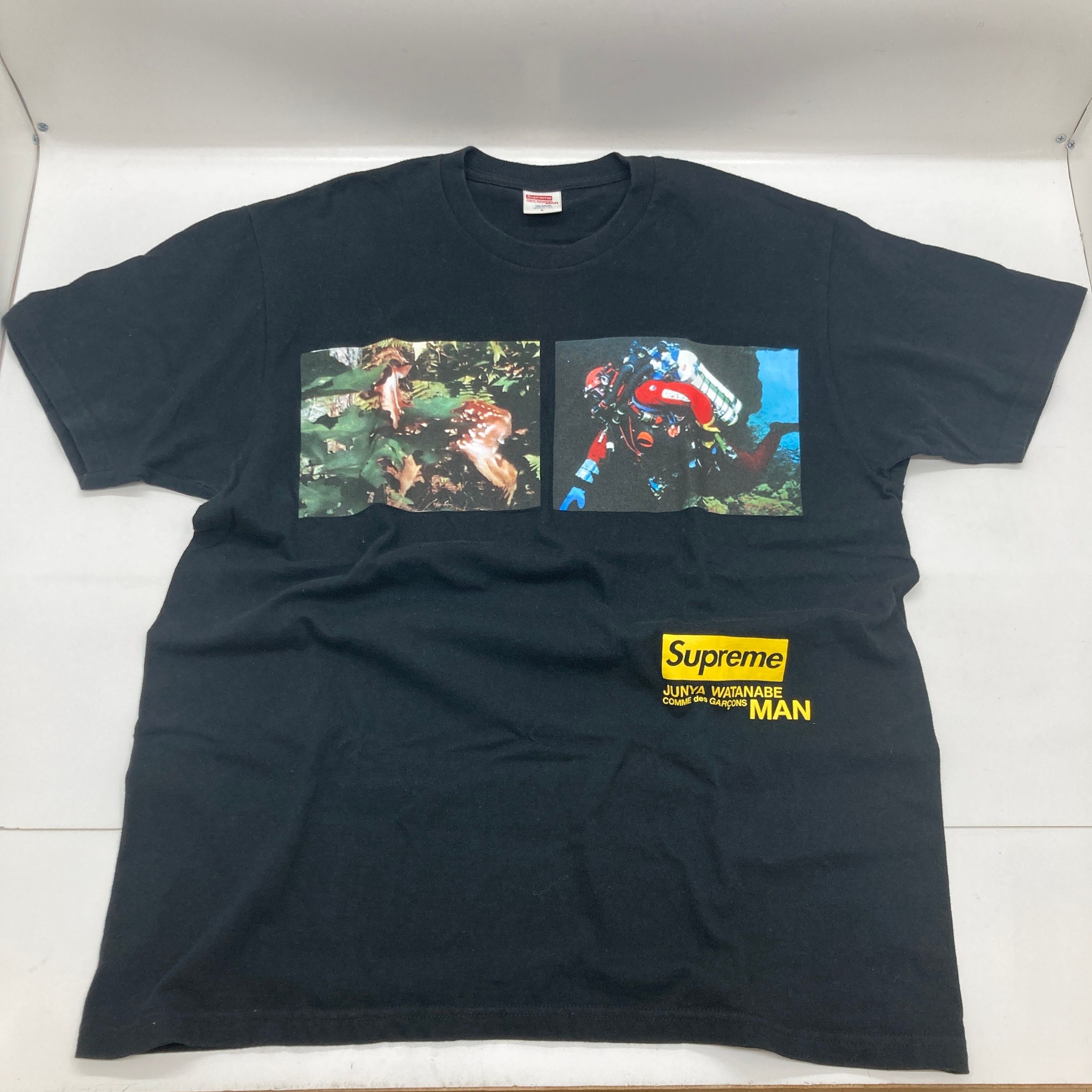 Supreme / JUNYA WATANABE COMME des GARCONS MAN Nature Tee "Black"