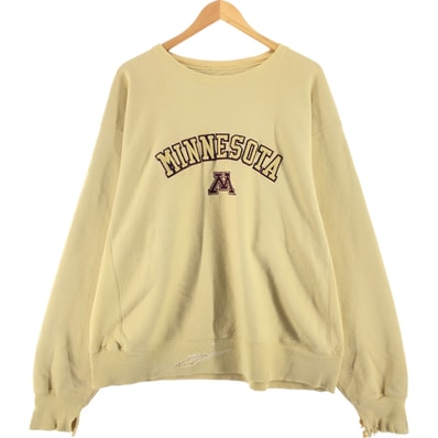 古着 チャンピオン Champion PREMIUM REVERSE WEAVE プレミアムリバースウィーブ カレッジスウェットシャツ トレーナー メンズXL相当/eaa514551