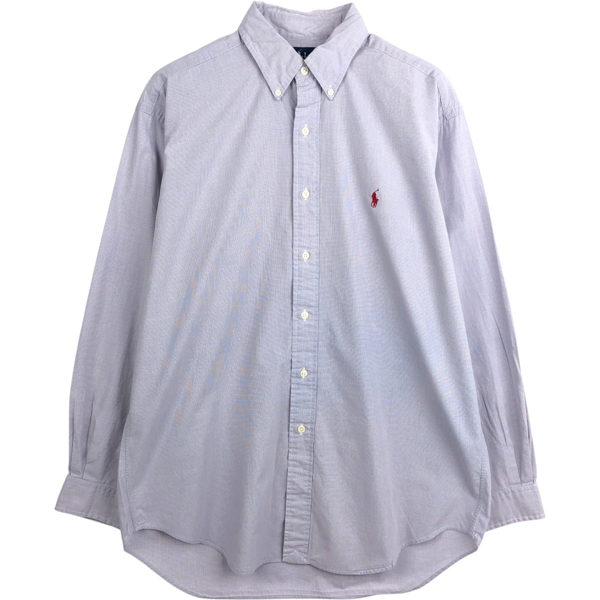 古着 ラルフローレン Ralph Lauren BLAKE 長袖 ボタンダウンシャツ メンズM相当/eaa662930