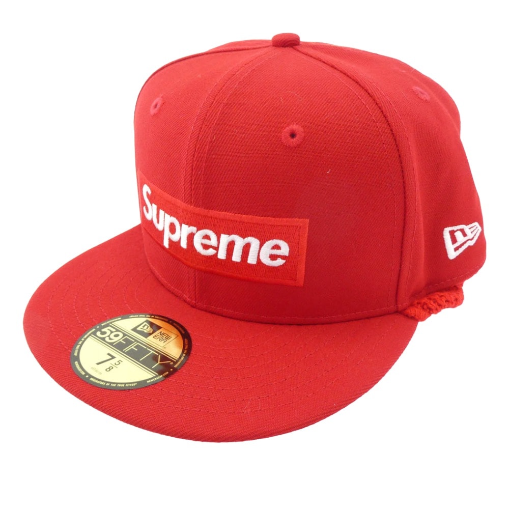 Supreme シュプリーム キャップ 25AW Box Logo New Era + Balaclava ボックス ロゴ ニューエラ バラクラバ キャップ レッド系【新古品】【未使用】【中古】