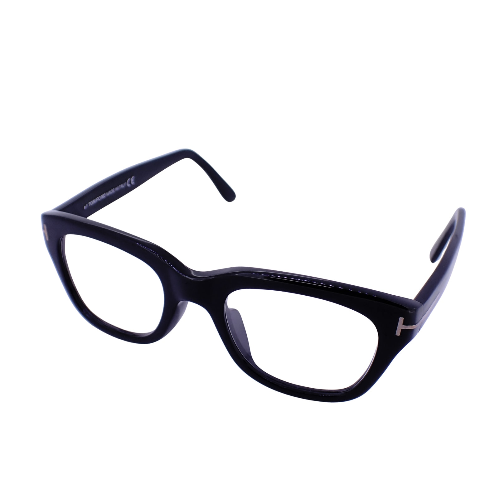 TOM FORD トムフォード アジアンフィット ウェリントン メガネフレーム TF5178-F 51□21 145 ユニセックス ブラック メンズ メガネ