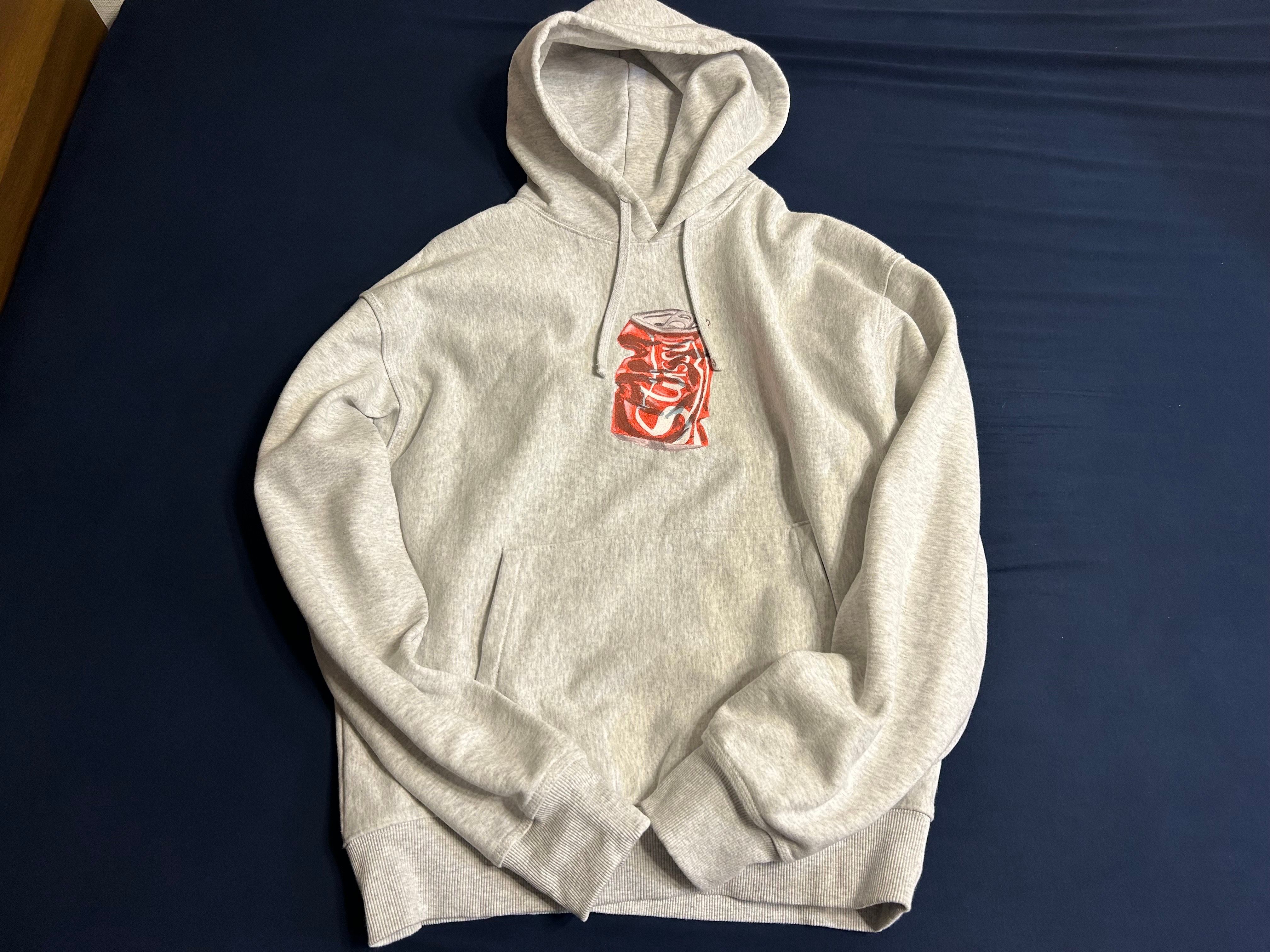 Stussy Soda Can Hoodie "Ash Heather"