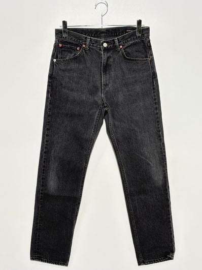 COMOLI Denim 5-Pocket Pants "Fade Black"