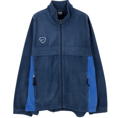 古着 ナイキ NIKE TEAM ベロアジャージ トラックジャケット メンズL相当/eaa665745