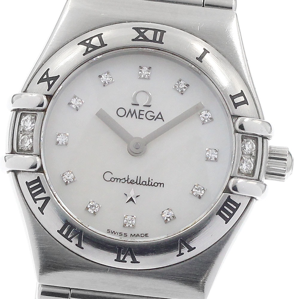 ☆良品 オメガ コンステレーション マイチョイス レディース 【中古】
