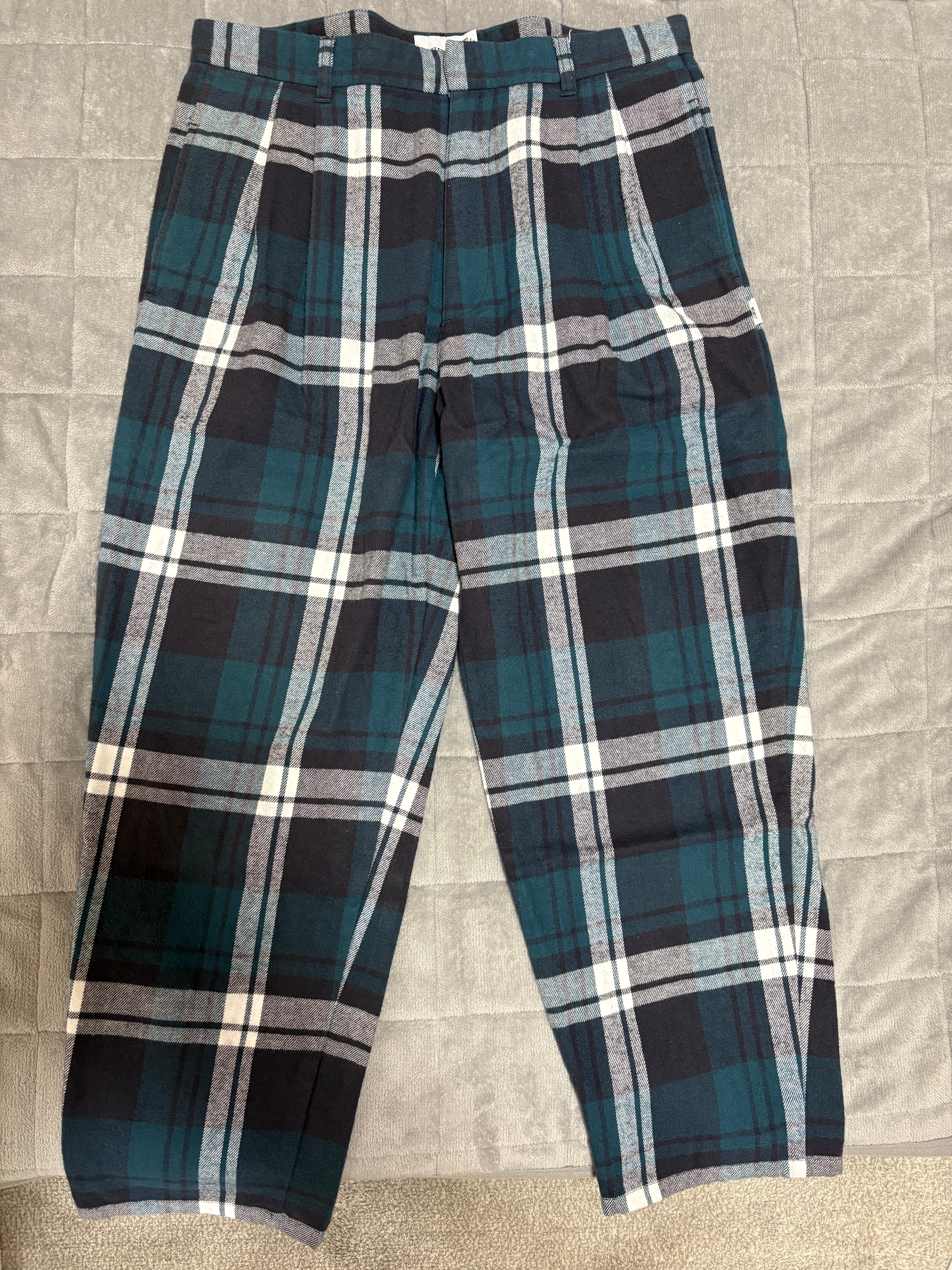 Wtaps LEZ / Sgl / Trousers / Cotton. Flannel. Textile "Green"