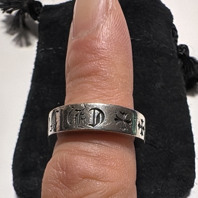 Chrome Hearts Spacer Ring 6mm CH Forever "Silver"