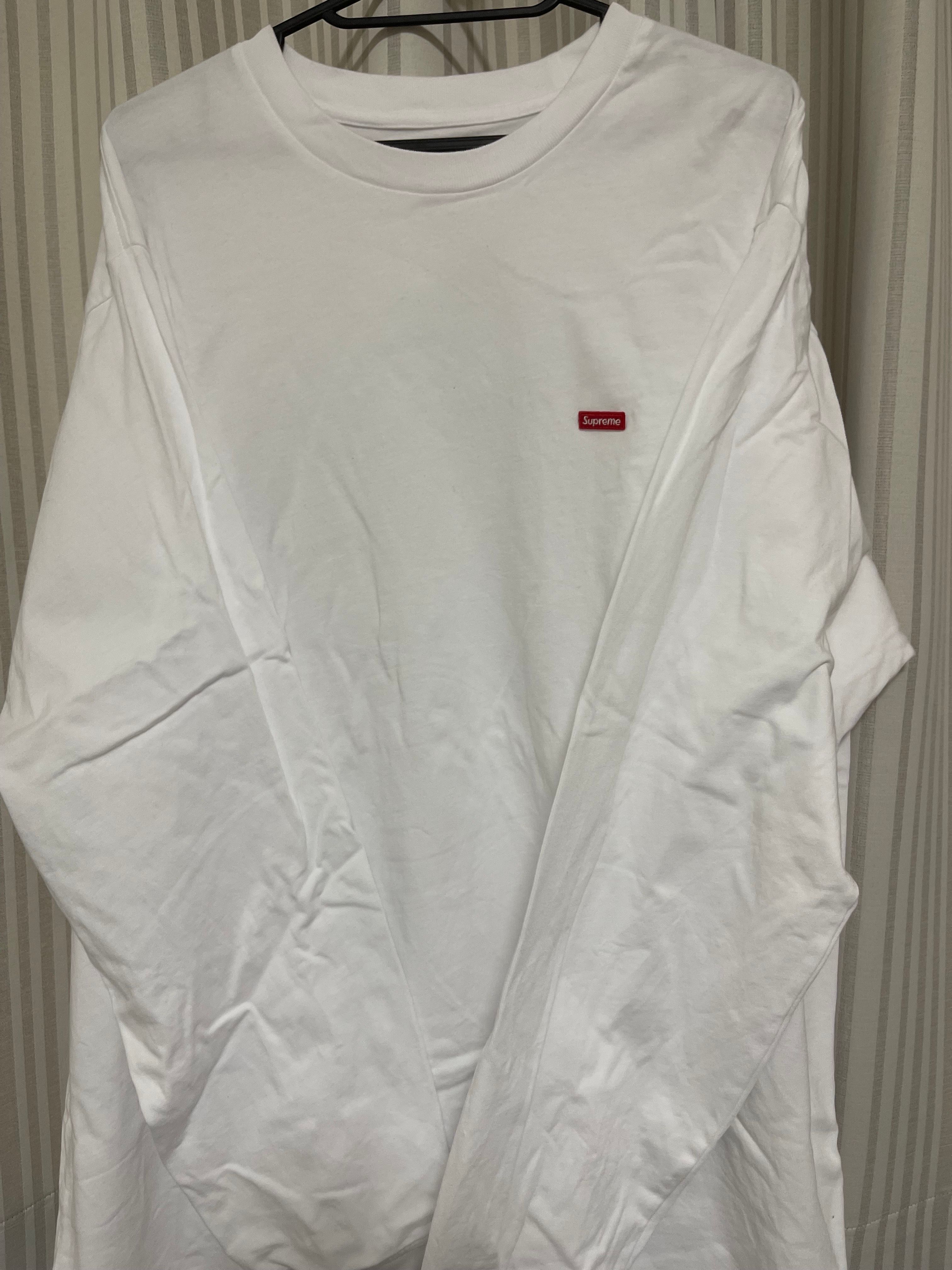 Supreme Small Box L/S Tee "White"(24SS)