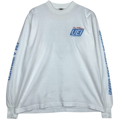 古着 90年代 フルーツオブザルーム FRUIT OF THE LOOM カレッジ ロングTシャツ ロンT USA製 メンズL相当 ヴィンテージ/eaa638098