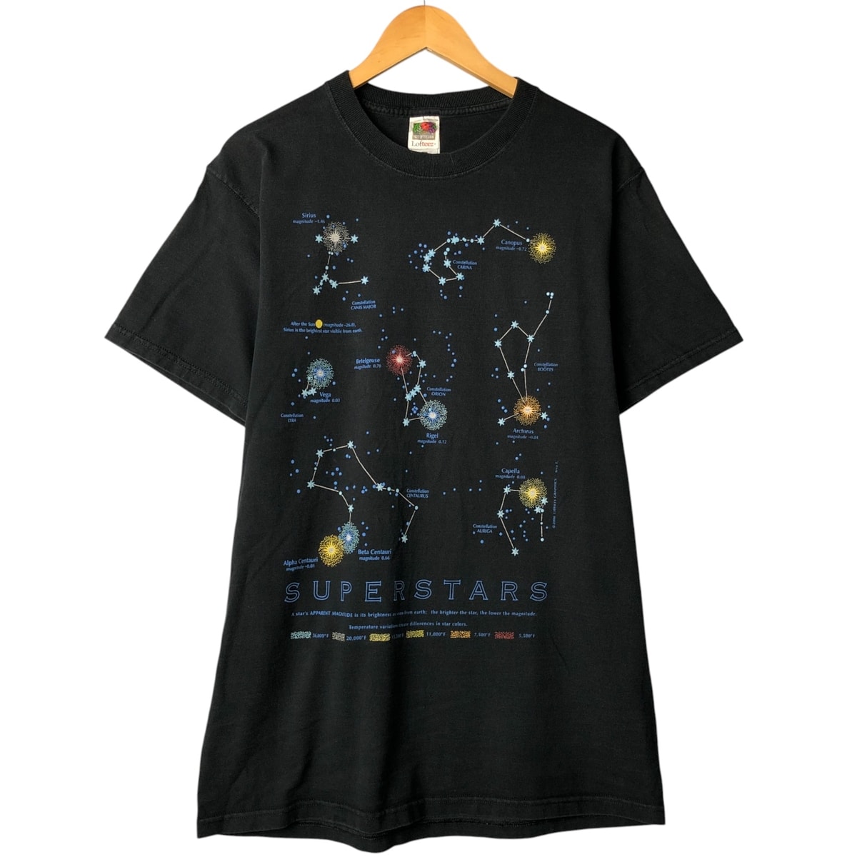 古着 90~00年代 フルーツオブザルーム FRUIT OF THE LOOM Lofteez プリントTシャツ メンズL相当 ヴィンテージ/eaa578940