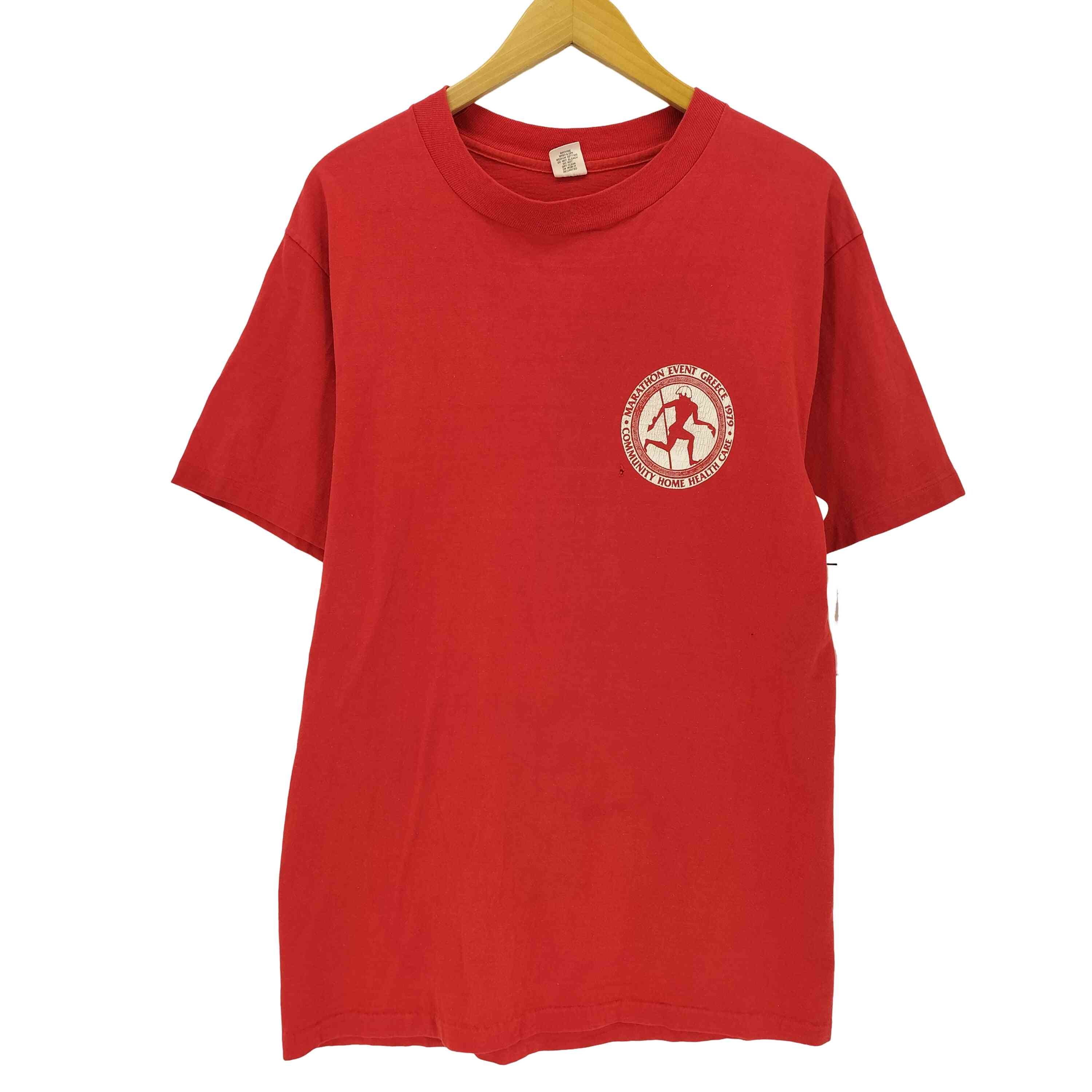 70s USA製 三角タグ フロントプリント S/S Tシャツ【1143389719152】