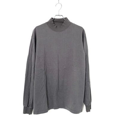 Graphpaper l/s mock neck teeGray