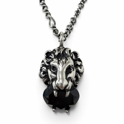 美品 グッチ ネックレス シルバー メンズ