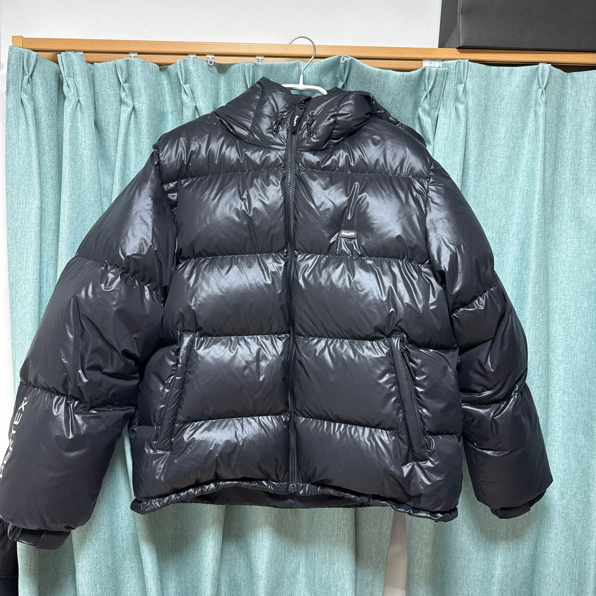 HUF Pertex Explorer Down Jacket "Black"