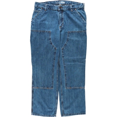 古着 カーハート Carhartt Loose Fit ダブルニー デニムペインターパンツ メンズw37相当/eaa672975