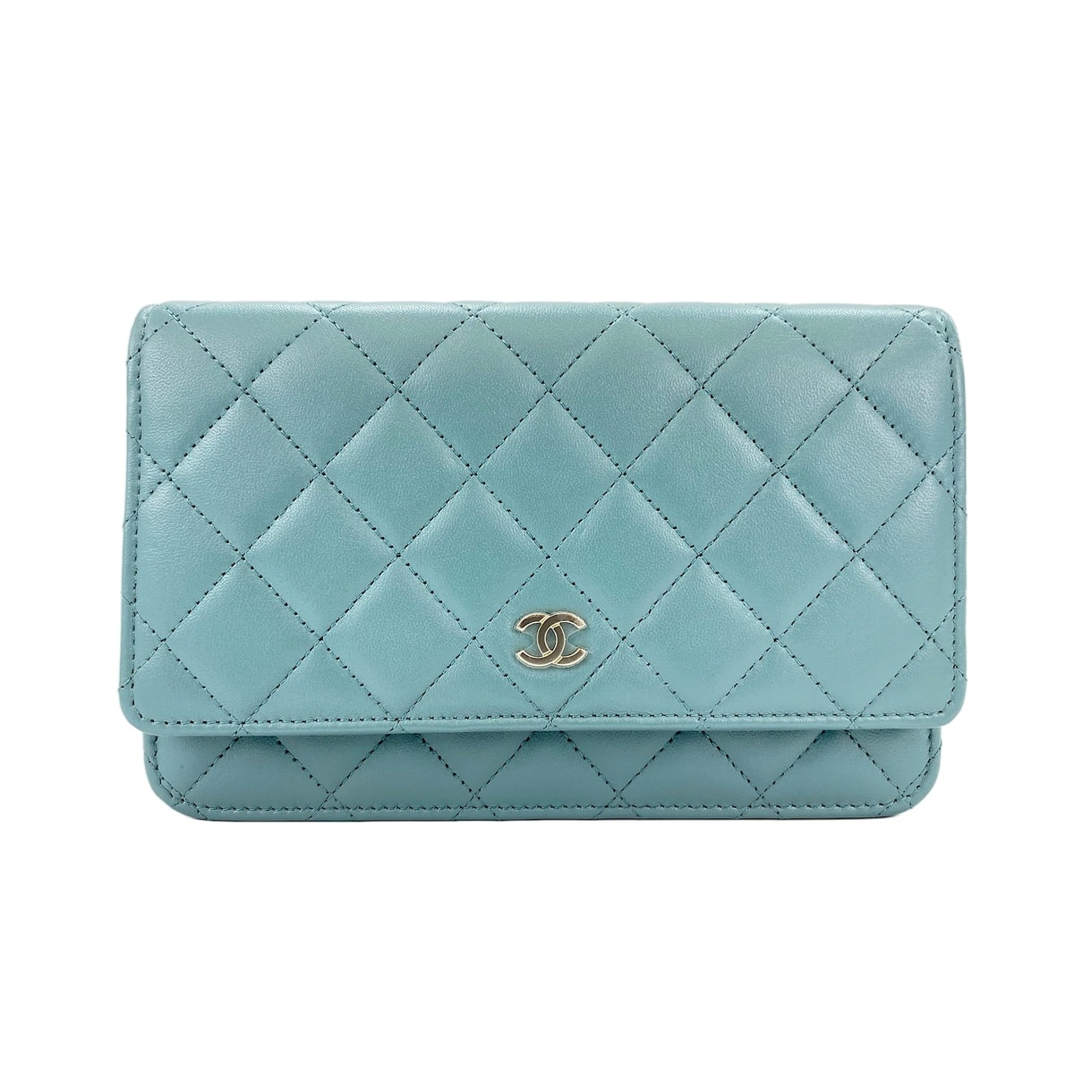 シャネル CHANEL ラムスキン マトラッセ ショルダーバッグ【中古】
