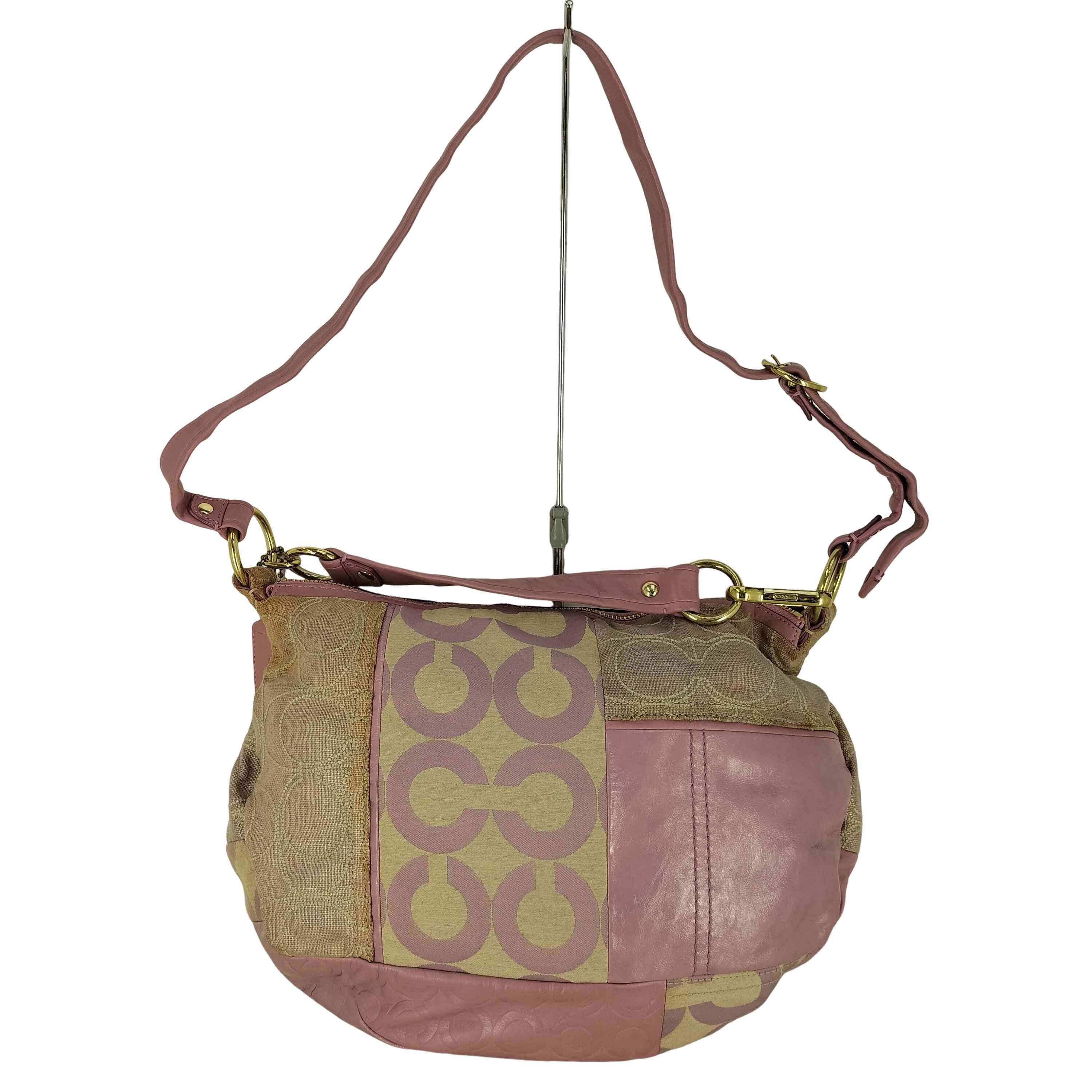 レザー パッチワーク 2WAY ハンド ショルダー バック【1142455114549】