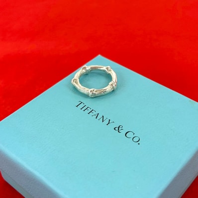 TIFFANY&Co. ティファニー バンブー シルバー925 リング・指輪 10号 シルバー
46719