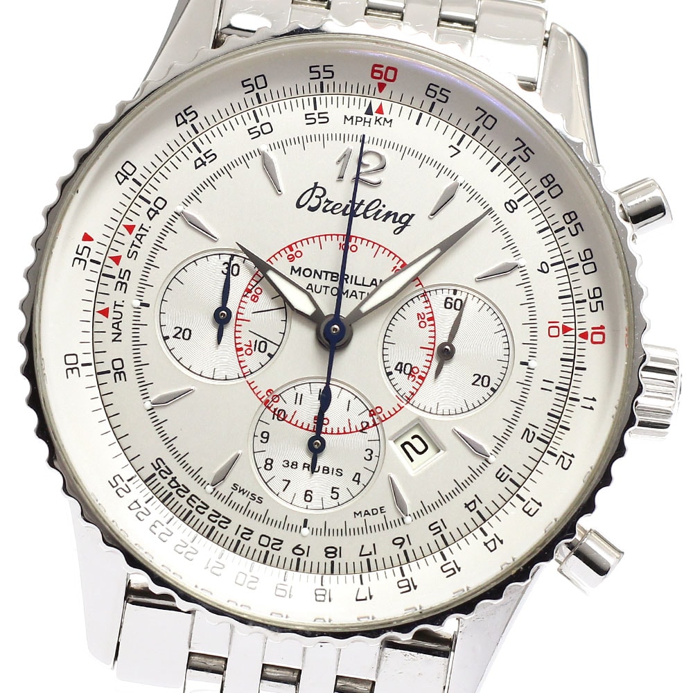 ☆美品 ブライトリング ナビタイマー モンブリラン メンズ 【中古】