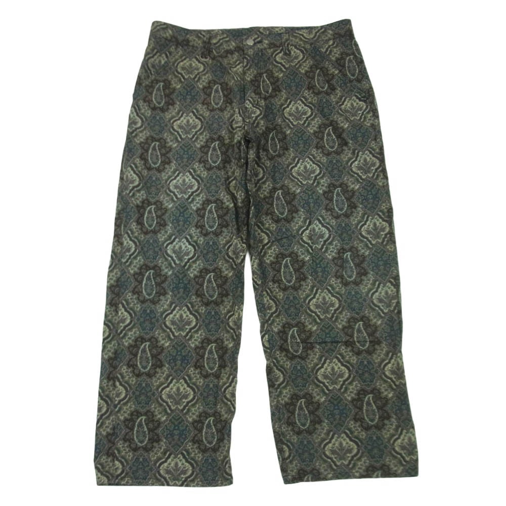 SOPHNET. ソフネット SOPH-230048 WIDE PANTS ワイド パンツ コットン 日本製 グレー系 マルチカラー系 XL【中古】