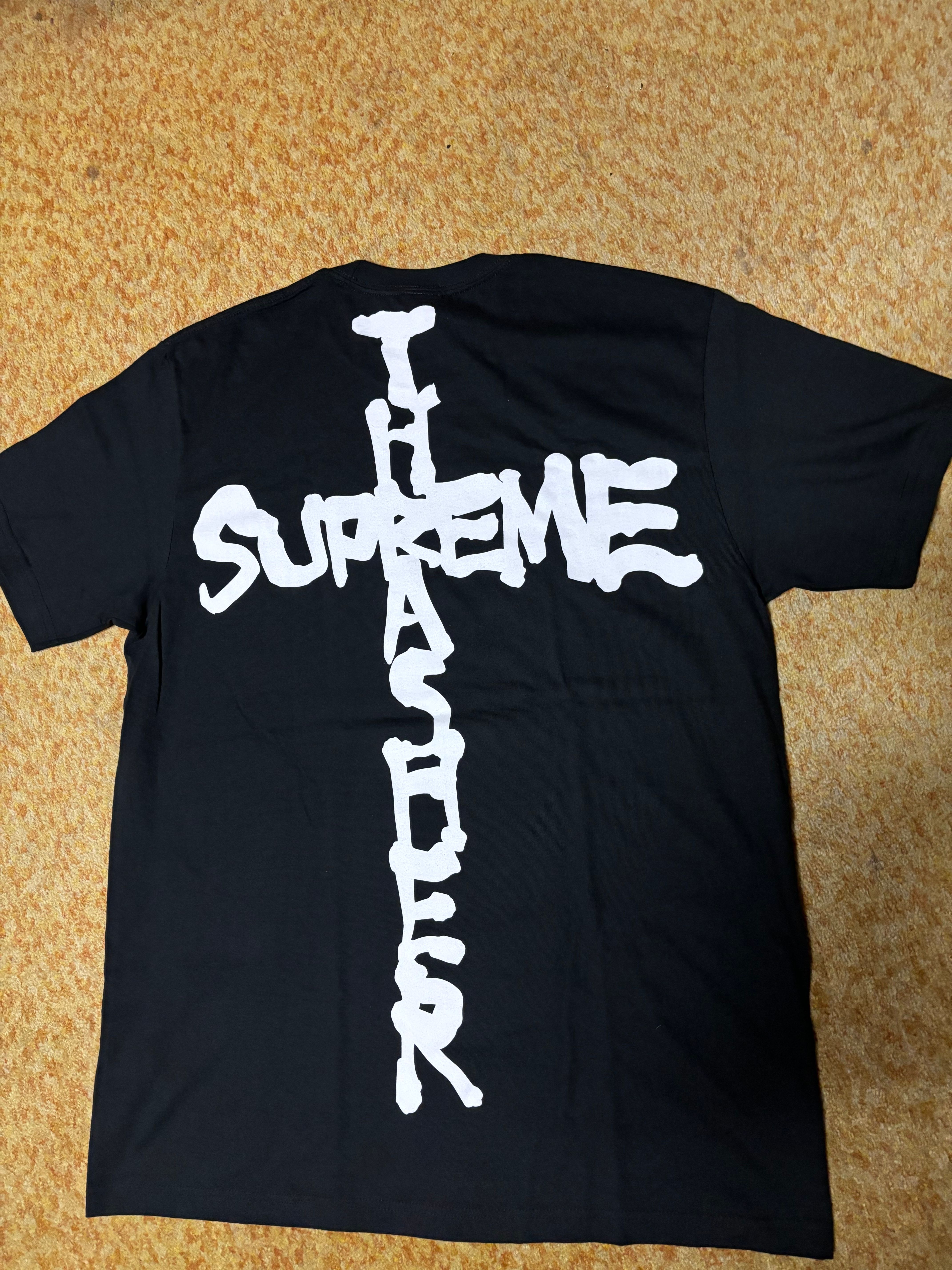 Supreme x Thrasher Cross Tee "Black"