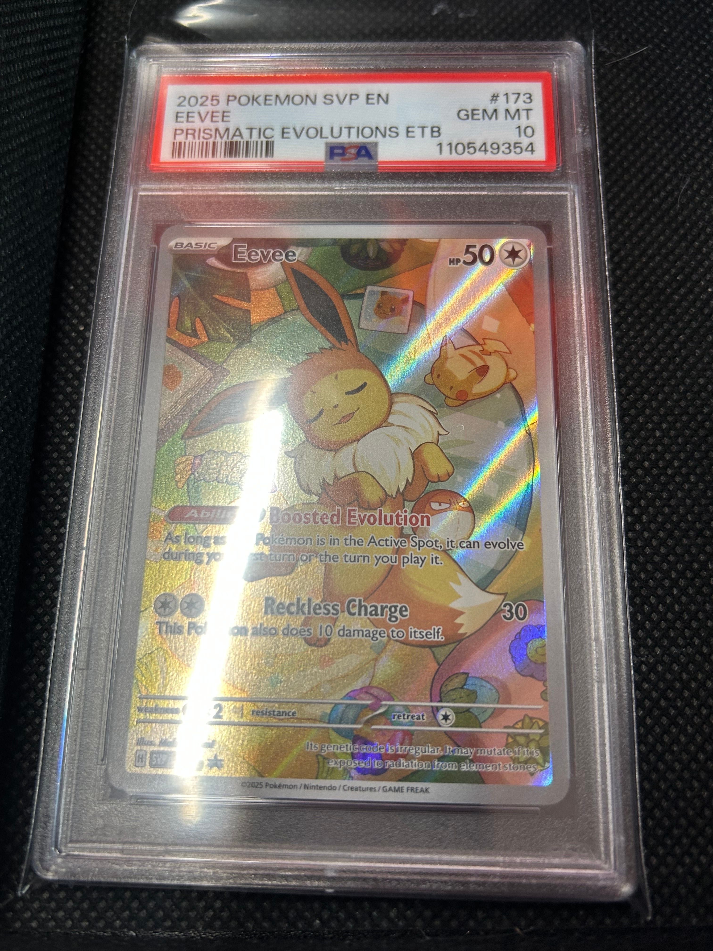 イーブイ P [SVP EN 173]【英語版】(スカーレット&バイオレット「プリズマティックエボリューションズ エリートトレーナボックス」)