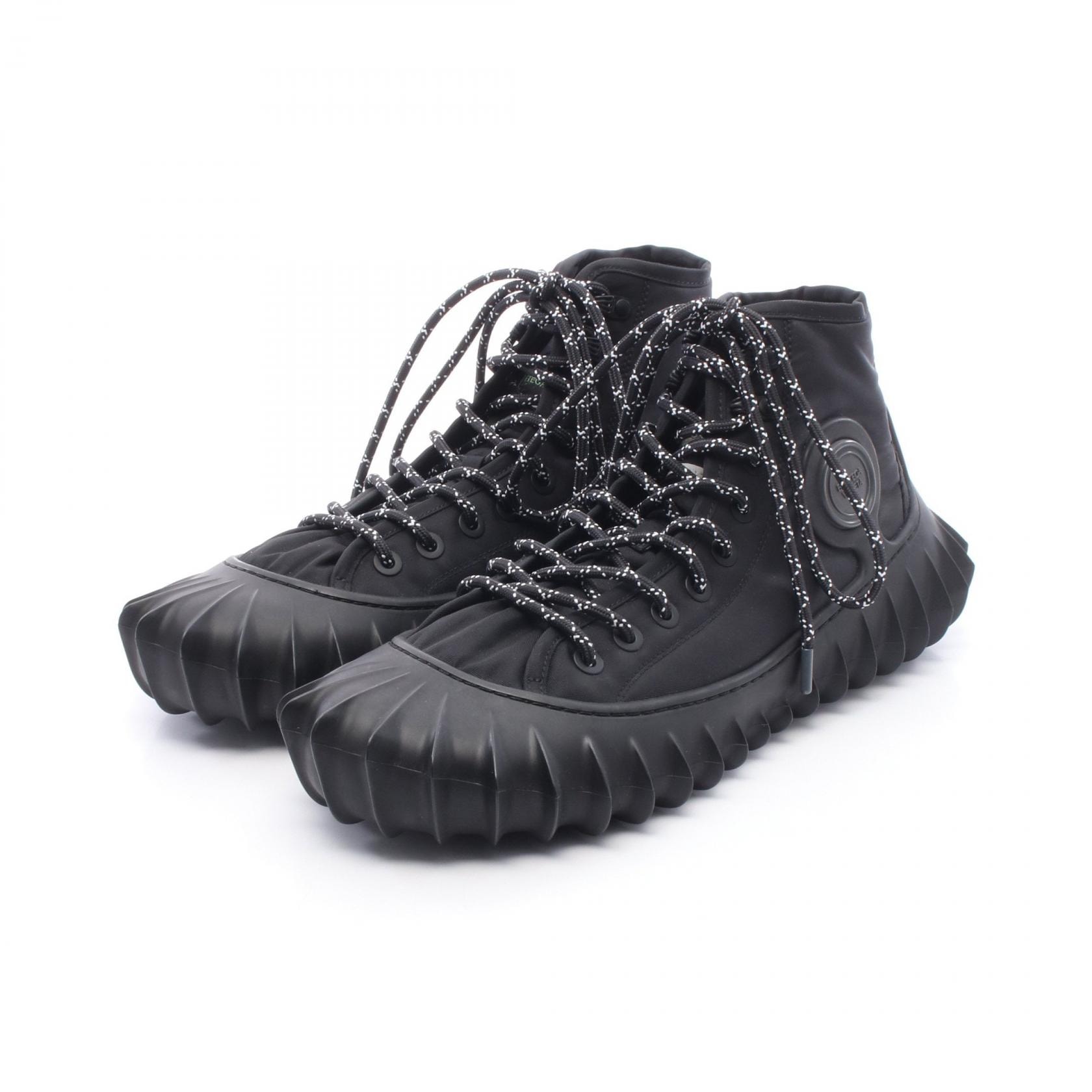 ボッテガヴェネタ BOTTEGA VENETA デンバー スニーカー 靴 ファブリック メンズ ブラック系 【中古】