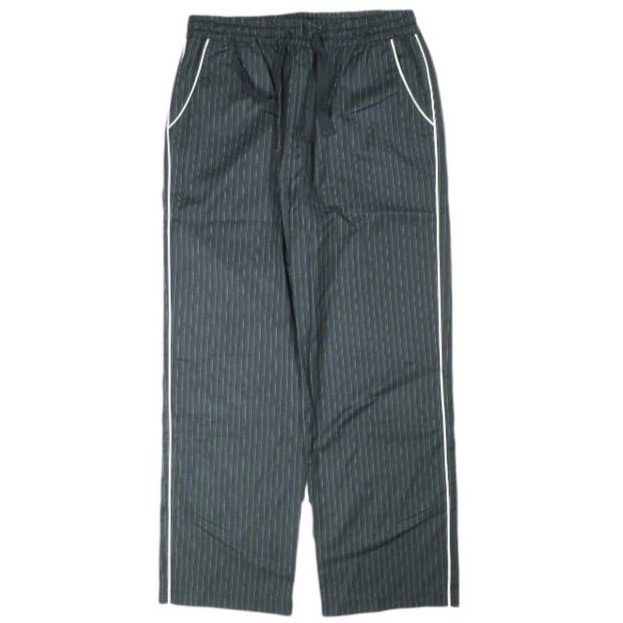 Ray BEAMS レイビームス ストライプ パイピングイージーパンツ 63-23-0059-690 1 NAVY ボトムス g25968