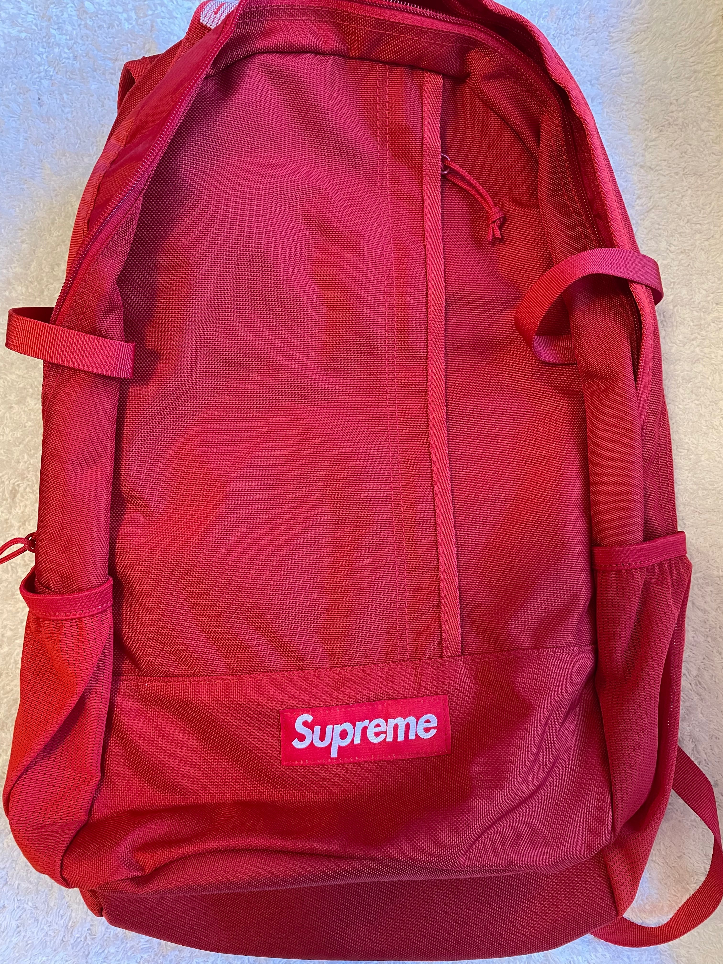Supreme 18SS Backpack "Red"