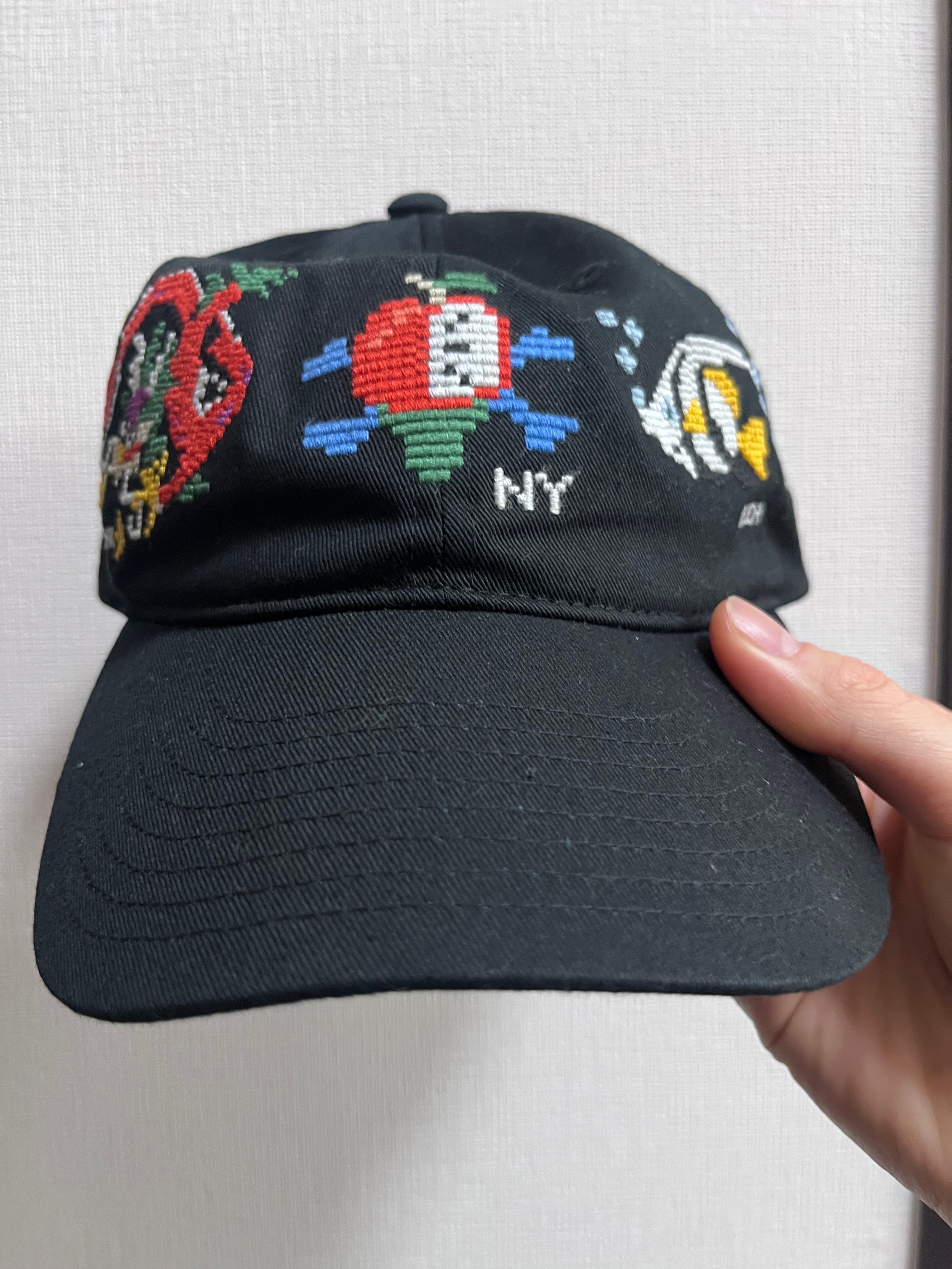 アイスクリーム アップル オブ マイ アイ アンストラクチャード ツイル ダッド ハット "ブラック"