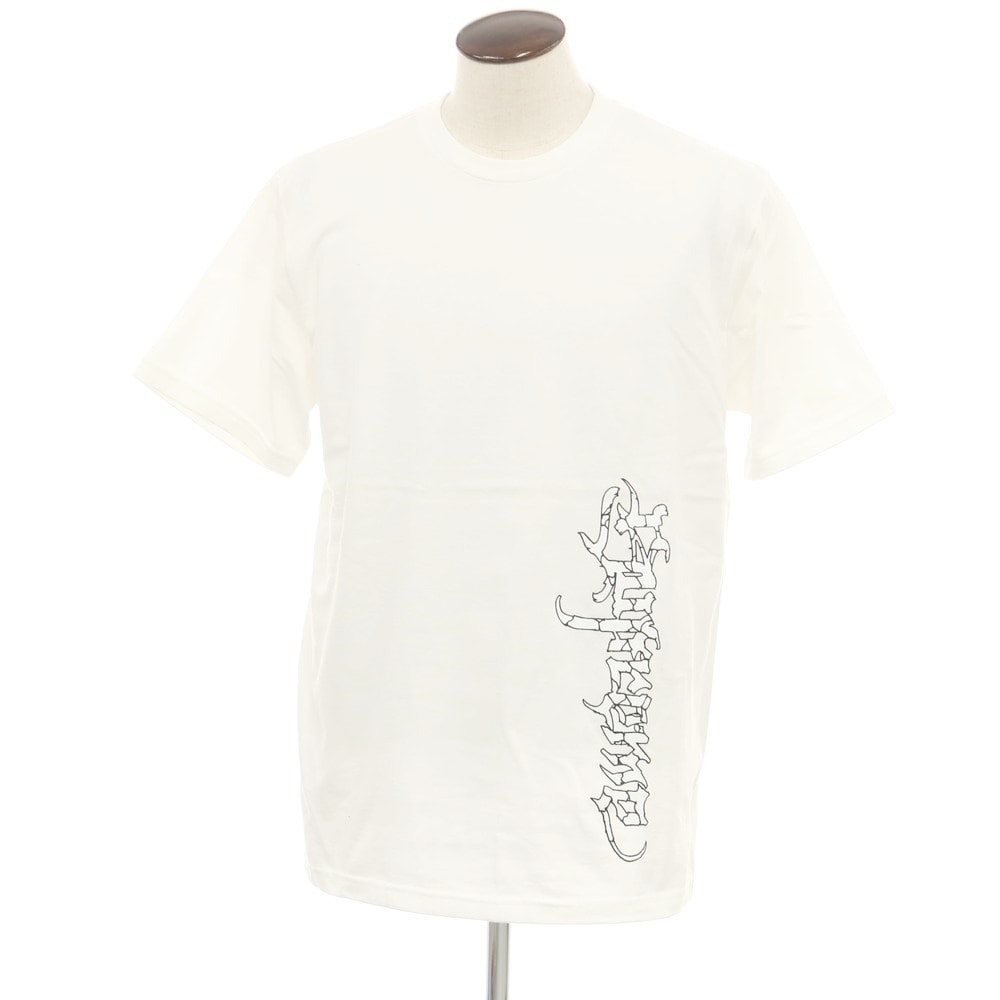 【中古】シュプリーム Supreme 2024年秋冬 Satan Tee コットン クルーネック 半袖Tシャツ ホワイト【サイズL】【メンズ】
