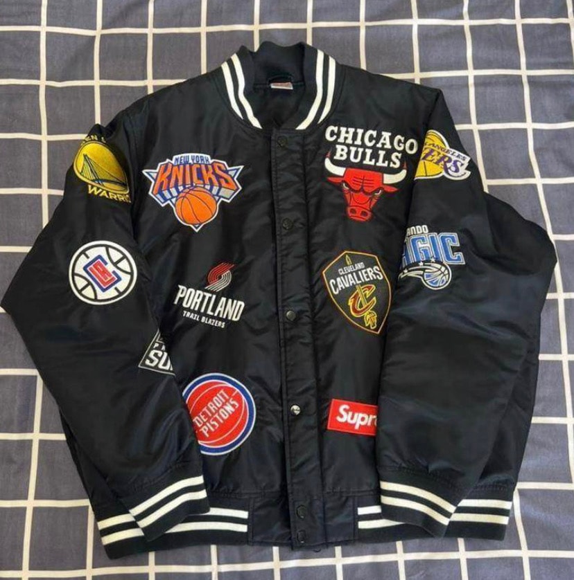 Supreme / Nike®/NBA Teams Warm-Up Jacket "Black"
