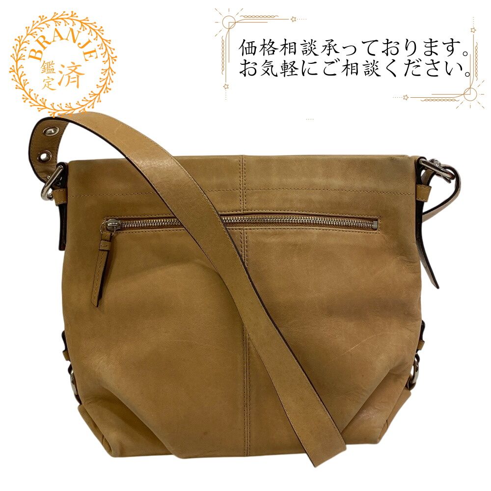 コーチ COACH ショルダーバッグ 15064 ベージュ