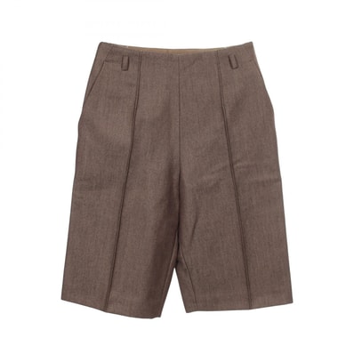 エルメス HERMES ハーフ パンツ 衣料品 ボトムス ウール モヘヤ レディース グレー系 3H0429DV 【中古】