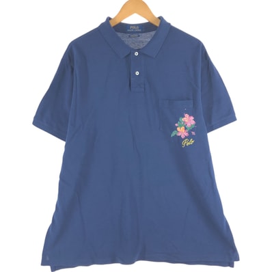 古着 ラルフローレン Ralph Lauren POLO RALPH LAUREN CUSTOM SLIM FIT 半袖 ポロシャツ メンズL相当/eaa557470