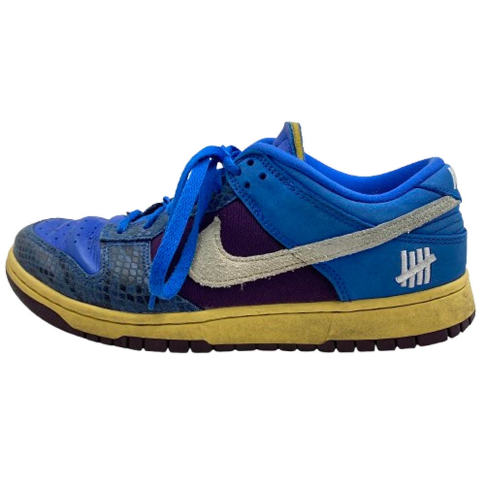 NIKE ナイキ スニーカー DH6508-400 × UNDEFEATED Dunk Low SP Royal アンディフィーテッド ダンク ロー SP スニーカー ブルー系 27cm【中古】