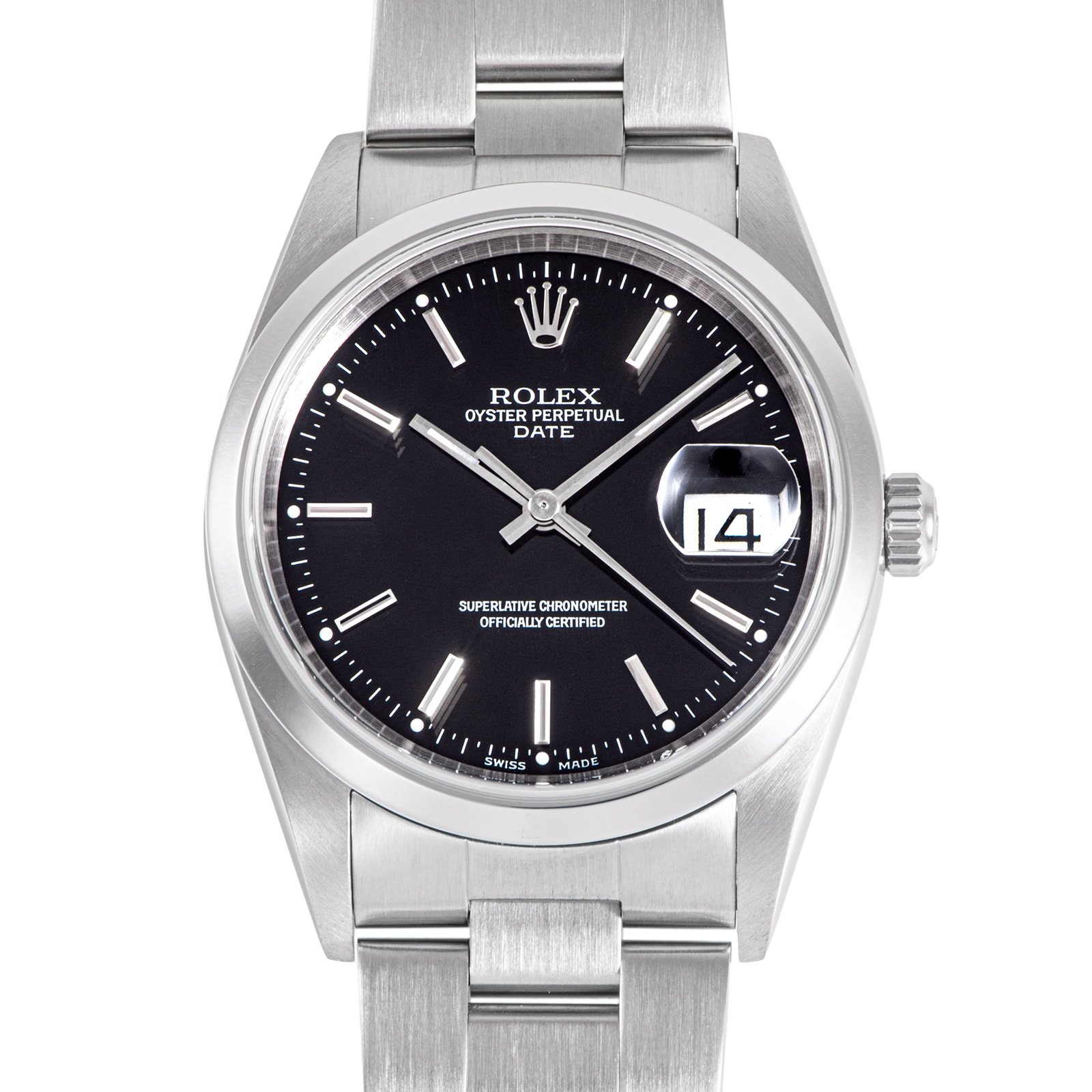 ROLEX ロレックス パーペチュアルデイト 15200 K番 ステンレススチール【中古】