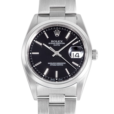 ROLEX ロレックス パーペチュアルデイト 15200 K番 ステンレススチール【中古】