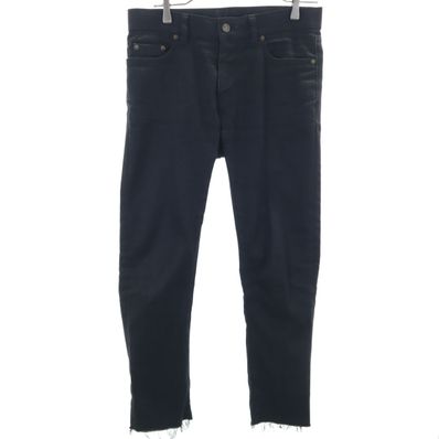 SAINT LAURENT サンローラン カットオフ加工 ロングパンツ