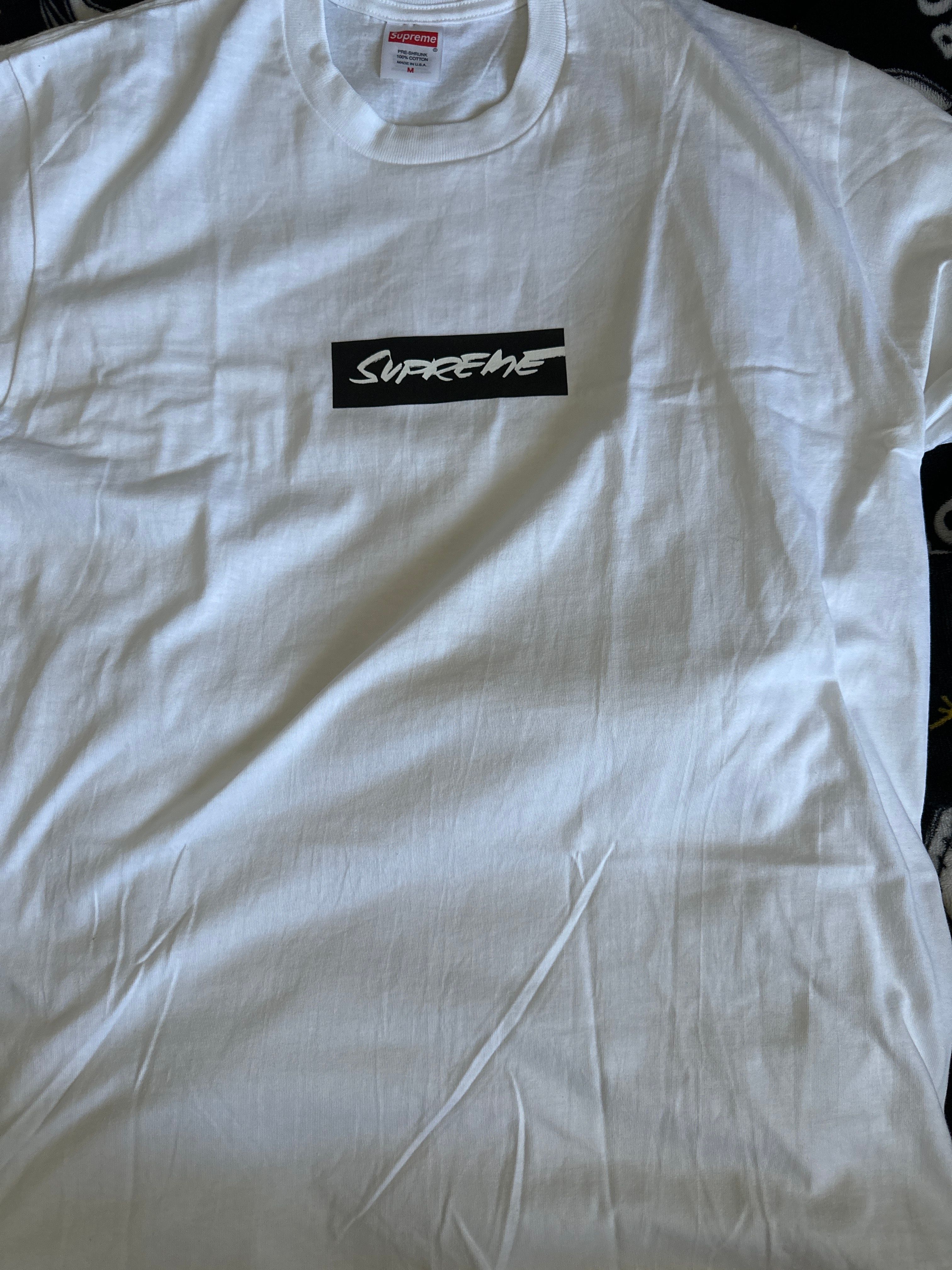 Supreme Futura Box Logo Tee "White"