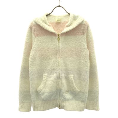 gelato pique ジェラートピケ ボーダー柄 長袖 パウダー5ボーダーパーカ ルームウェア F ジェラピケ PWNT175059 ダブルファスナー