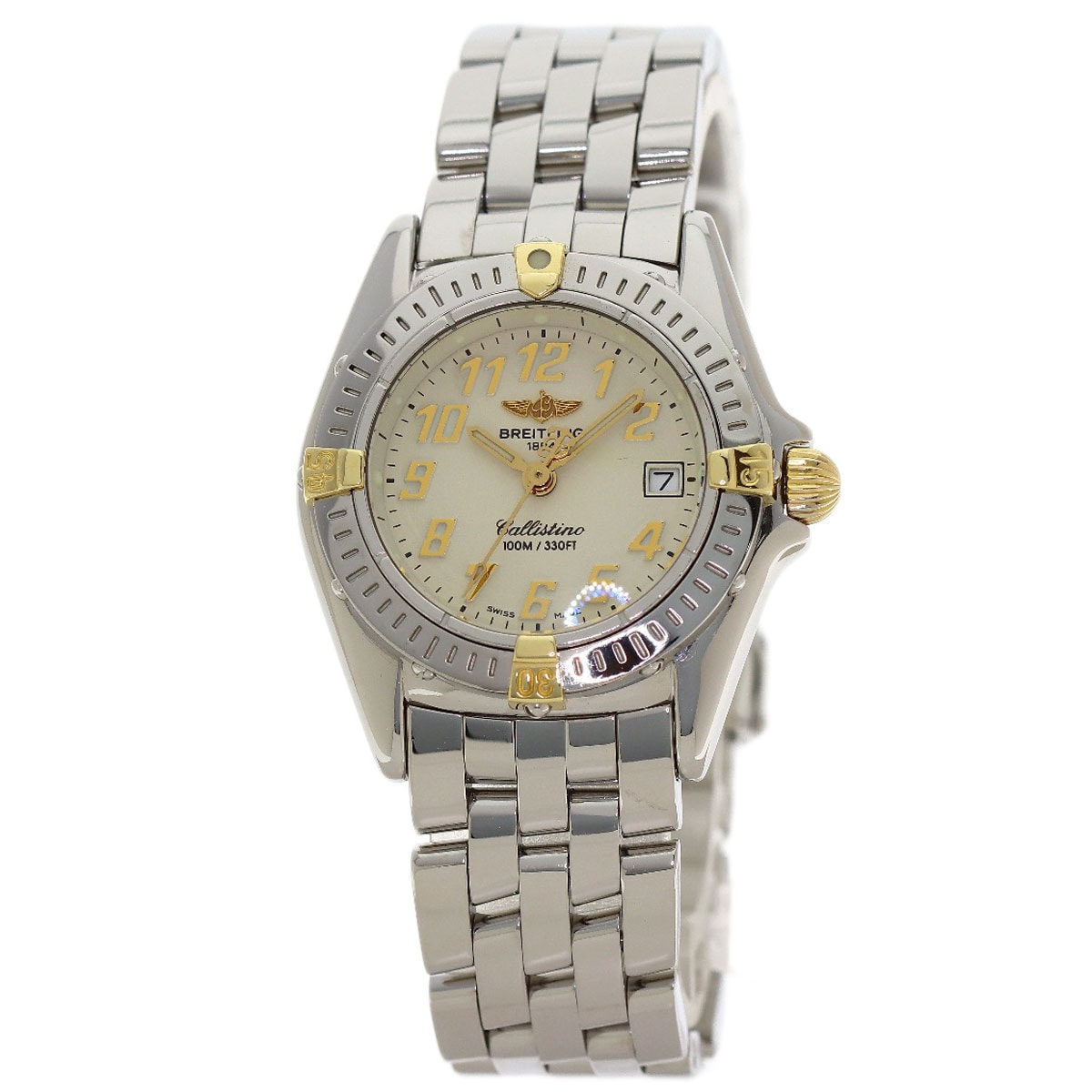 BREITLING ブライトリング B52045 カリスティーノ 腕時計 SS SS レディース [中古]